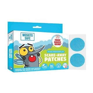 Scare Away Natural Mosquito Repellent Patches 12pc