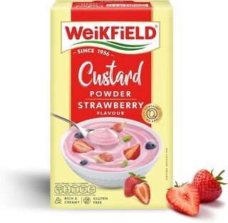 Custard Powder Strawberry Flavor