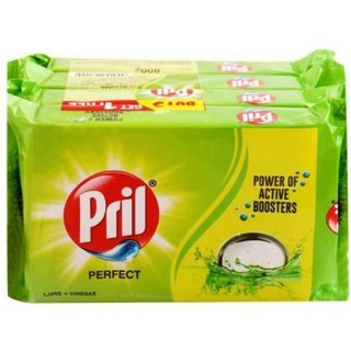 Lime Dishwash Bar 400Gm*3N