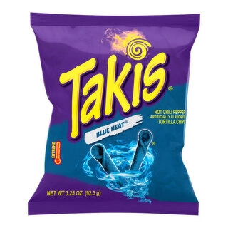 Takis Blue Heat Hot Chilli Pepper Tortilla