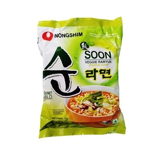 Soon Veggie Ramyun Noodle Soup