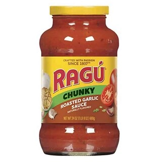 Chunky Roasted Garlic Pasta Sauce