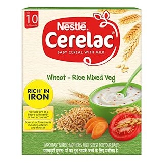 Cerelac Wheat-Rice Mixed Veg