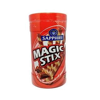 Sapphire Magic Stix Chocolate Flavoured Wafer Rolls 200Gm