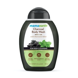 Charcoal Body Wash With Charcoal & Mint