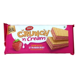 Strawberry Cream Wafers 135Gm