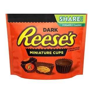 Dark Chocolate & Peanut Butter Miniature Cups