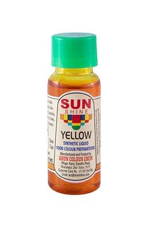 Yellow Sythetic Liquid Food Colour Preparation