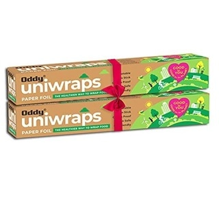 Uniwraps Paper Foil Combo Set Of 2 Rolls