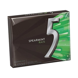 5 Spearmint Rain Sugar free Gum 15