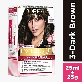 Paris Excellence Cream 3 Dark Brown Hair
