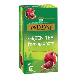 Twining Green Tea Bags Pomegranate 25N