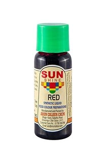 Red Sythetic Liquid Food Colour Preparation