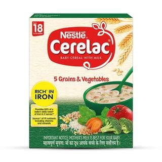 Cerelac 5 Grains & Vegetables