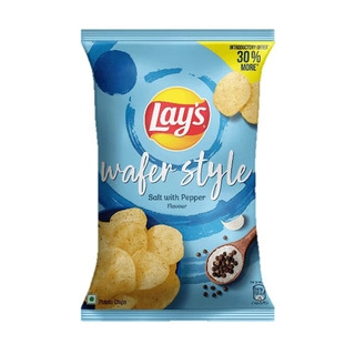 Wafer Style Salt With Pepper Chips