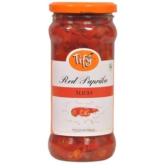 Red Paprika Slices