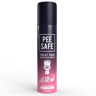 Toilet Seat Sanitizer Spray Floral