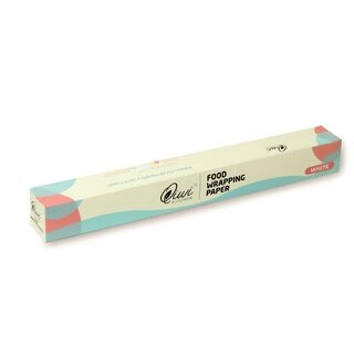 Qiwi Kitchen Food Wrapping Paper White 10meter