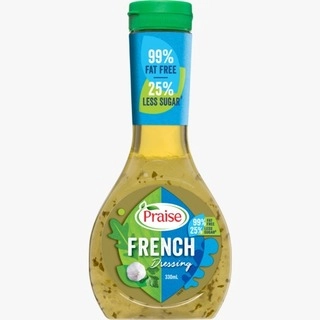 French 99% Fat Free & 25% Less Sugar Salad Dressing