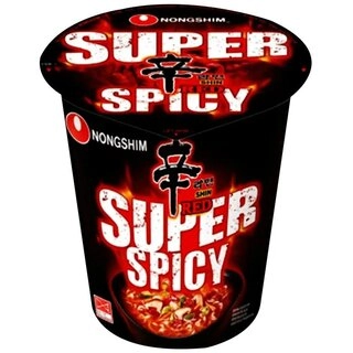 Shin Red Super Spicy Cup Noodles