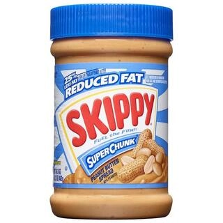Reduced fat super chunk Peanut Butter