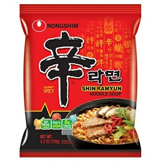 Shin Ramyun Gourmet Spicy Noodle Soup Instant Noodles