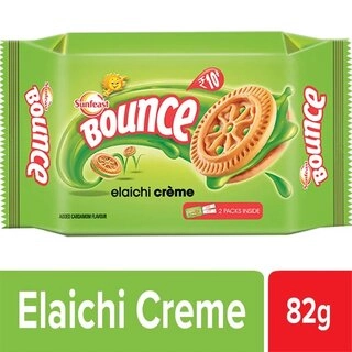 Bounce Elaichi Creme Biscuit 70Gm