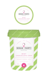 Mint Chocolate Chip Vegan & Sugar Free
