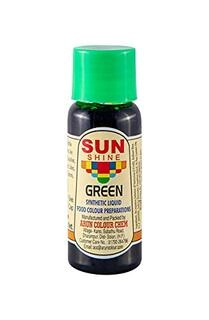 Green Sythetic Liquid Food Colour Preparation