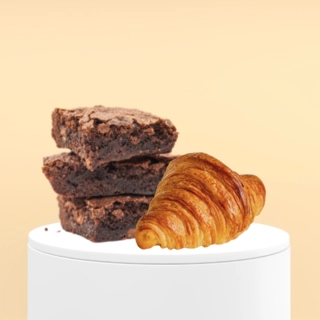 Brownie & Croissants