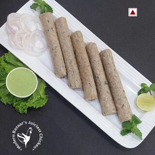Chicken Onion Seekh Kebab