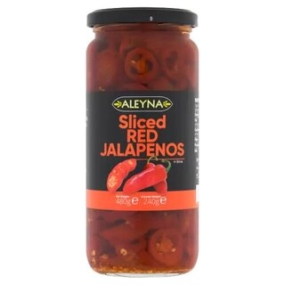 Sliced Red Jalapenos