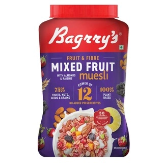 Fruit N Fibre Muesli Mixed Fruit With Almonds & Raisins
