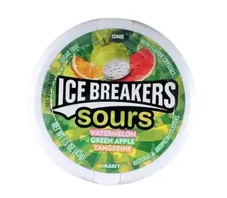 Sours Green Apple Watermelon Tangerine Sugar Free Mint