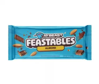 Feastables Almond Chocolate Bar