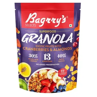 Superfood Granola Exotic Fruits with Cranberries & Almonds