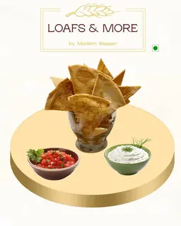 Garlic Pita Crisps