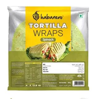 Spinach Tortilla Wraps