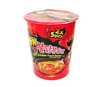 2X Spicy Hot Chicken Cup