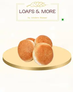 Burger Bun White 4pc Pack