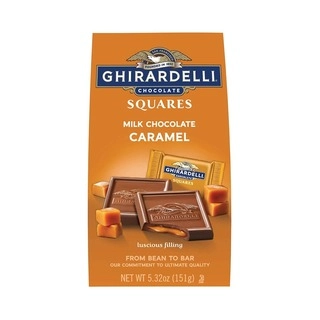 Squares Caramel Milk Chocolate