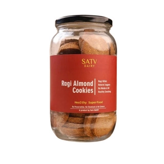 Ragi Almond Cookies