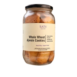 Whole Wheat Ajwain Cookies