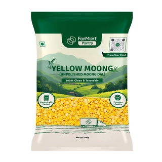 Unpolished Yellow Moong Dal
