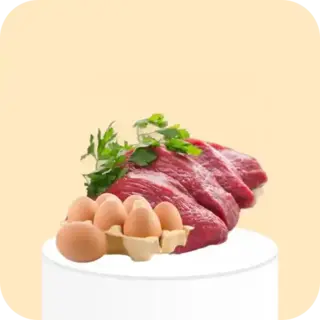 Eggs, Meat & Fish