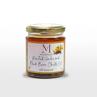 Roasted Garlic And Black Bean Chilli Oil