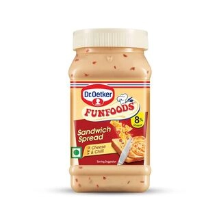Funfoods Veg Cheese & Chilli Sandwich Spread