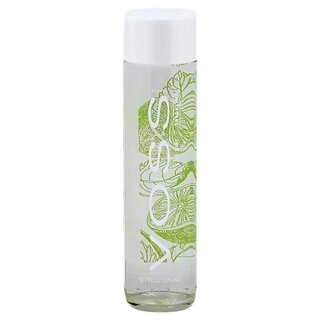 Lime Mint Artesian Sparkling Glass Bottle