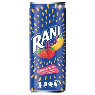 Float Strawberry Banana Fruit Drink