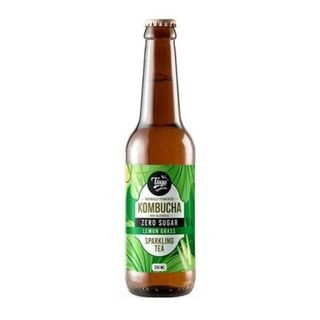 Zero Sugar Lemon Grass Sparkling Fermented Tea